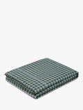 Piglet in Bed gingham linen flat sheet single (British brand)