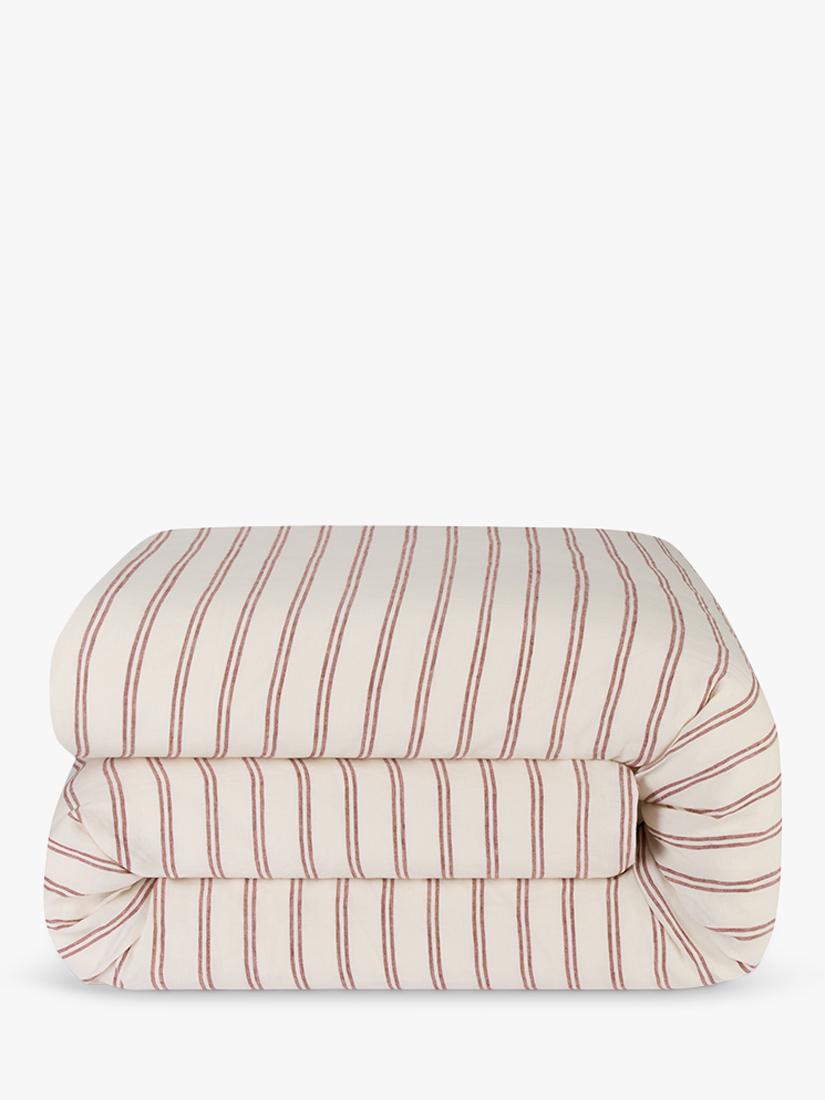 Piglet in Bed Kemptown Stripe linen blend bedding (British brand)