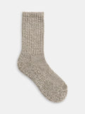 Whistles chunky marl knit crew socks, imported from the UK