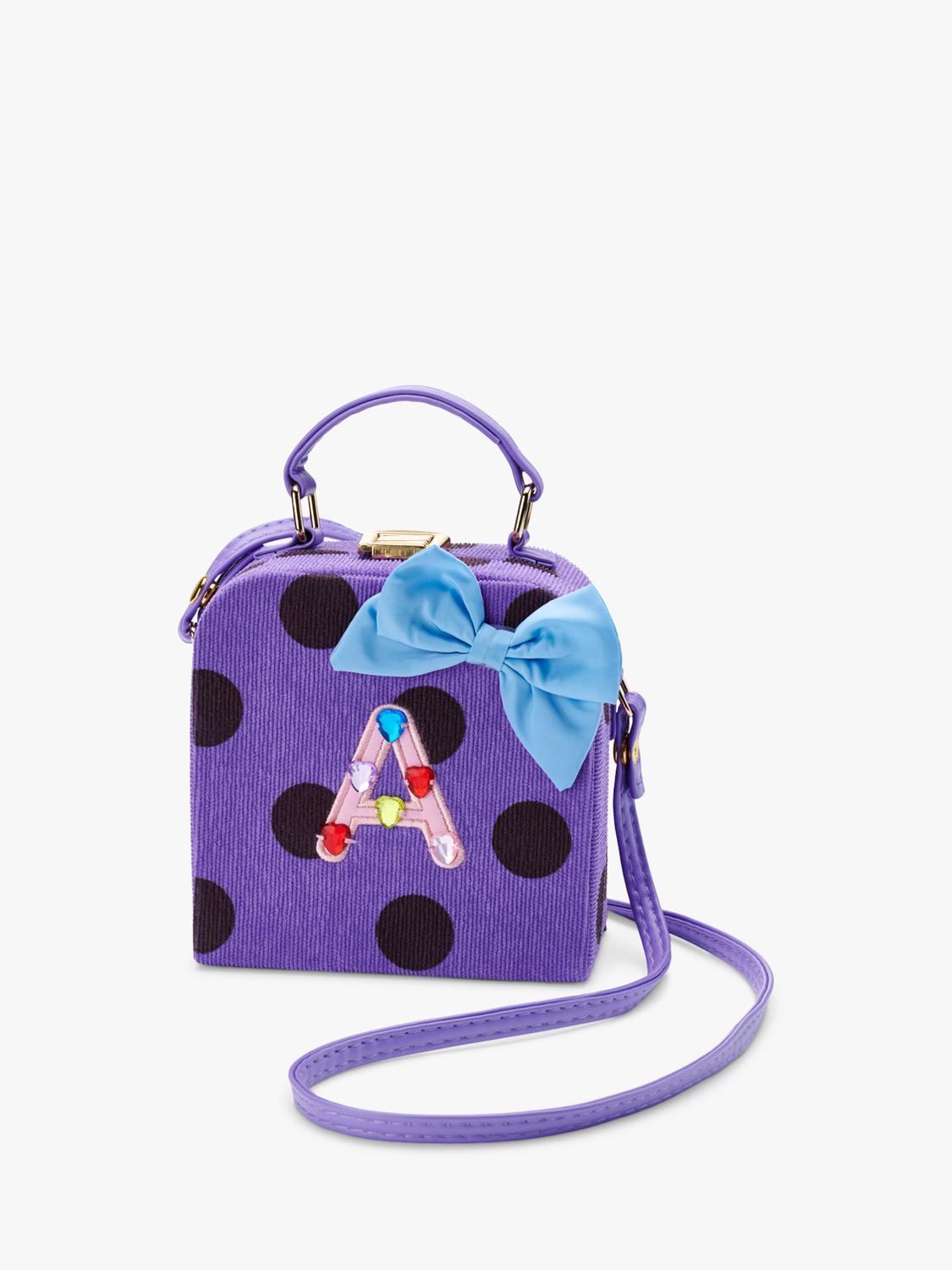 Stych kids initial spot shoulder bag 12cm, imported from the UK
