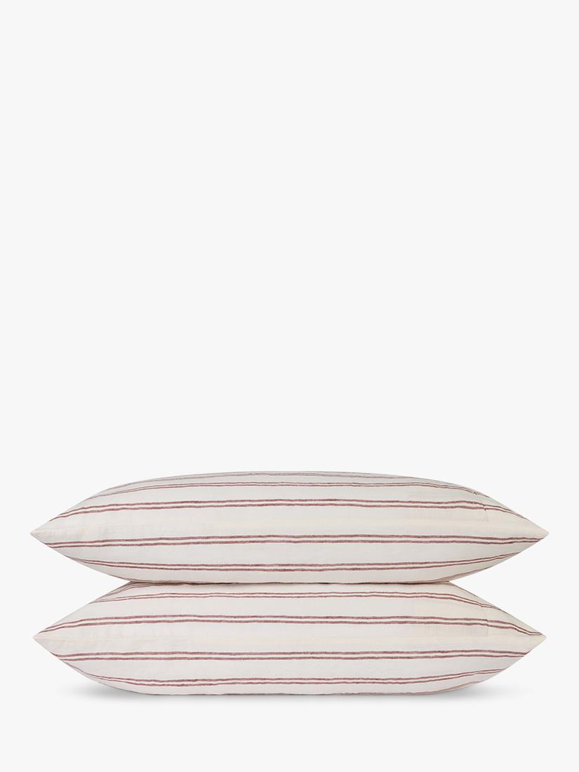 Piglet in Bed Kemptown Stripe linen blend bedding (British brand)