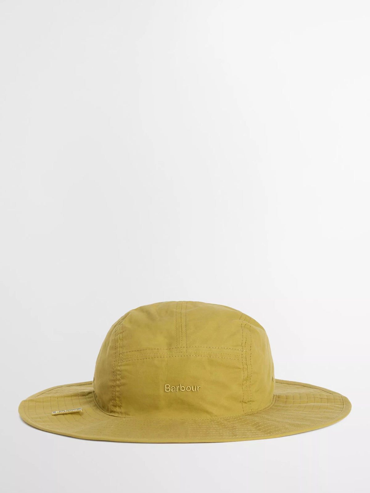 Barbour dry wax cotton bucket hat golden green, UK version