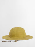 Barbour dry wax cotton bucket hat golden green, UK version