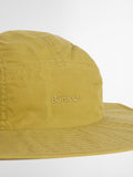 Barbour dry wax cotton bucket hat golden green, UK version