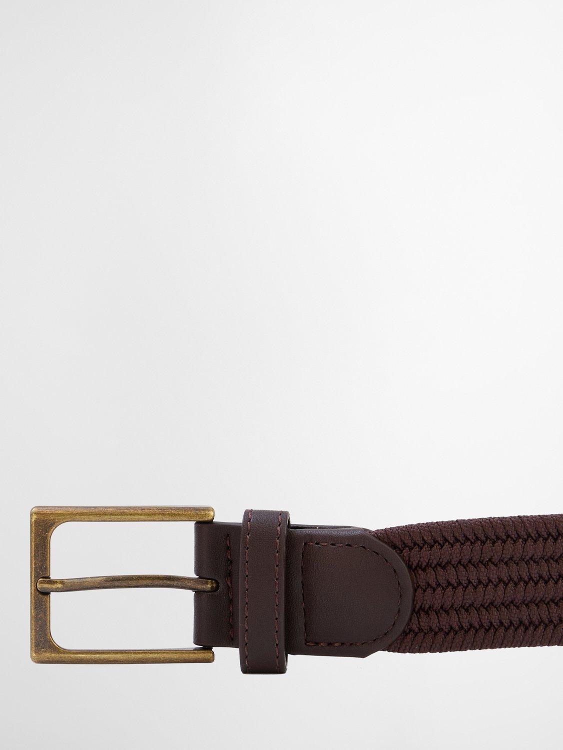 Barbour Nevis webbing belt peppercorn (British brand)