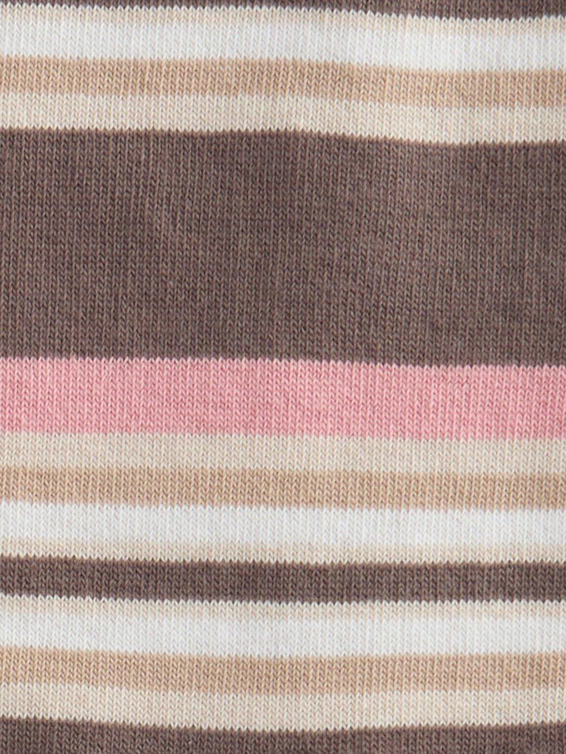 Barbour summer stripe socks pack of two Pink/Navy, UK version
