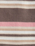 Barbour summer stripe socks pack of two Pink/Navy, UK version