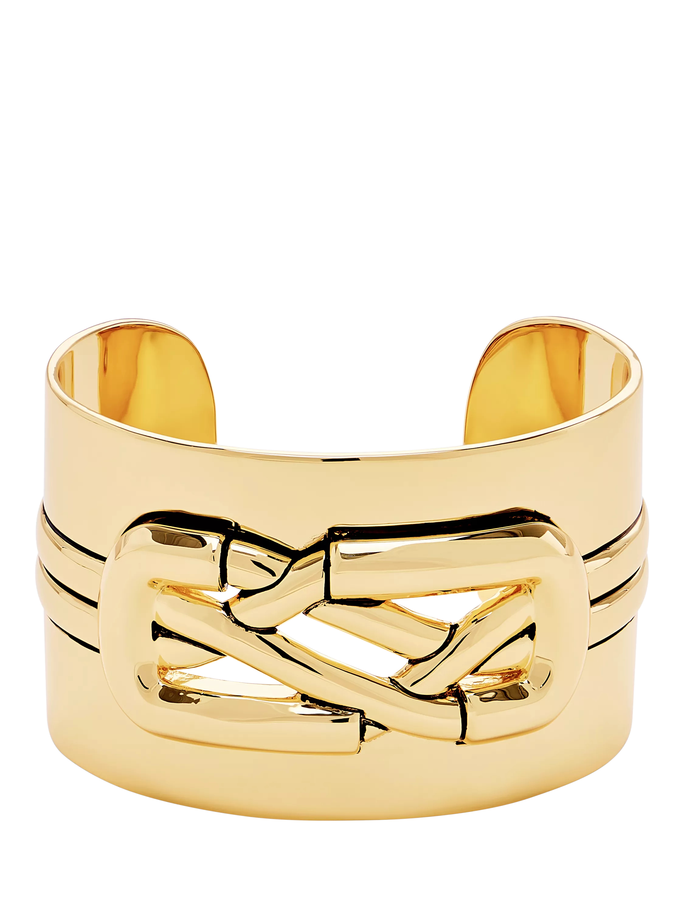 Marc Jacobs Dual Statement Cuff gold brass, imported from the UK