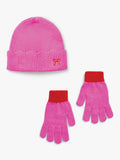 Small Stuff beanie hat and gloves set (British brand)