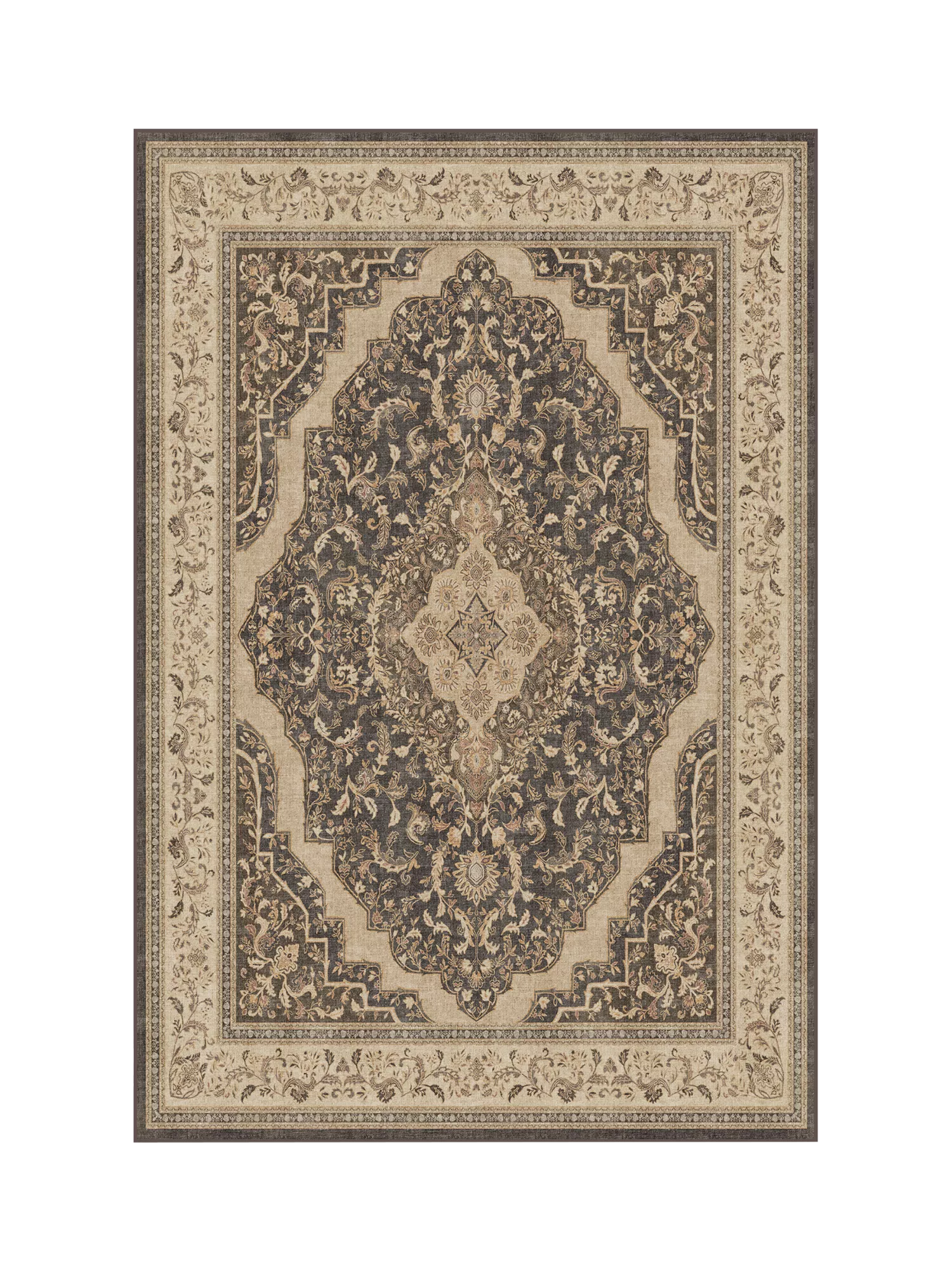 Ruggable Adeline Geometric Machine-Washable Rug 90x60cm