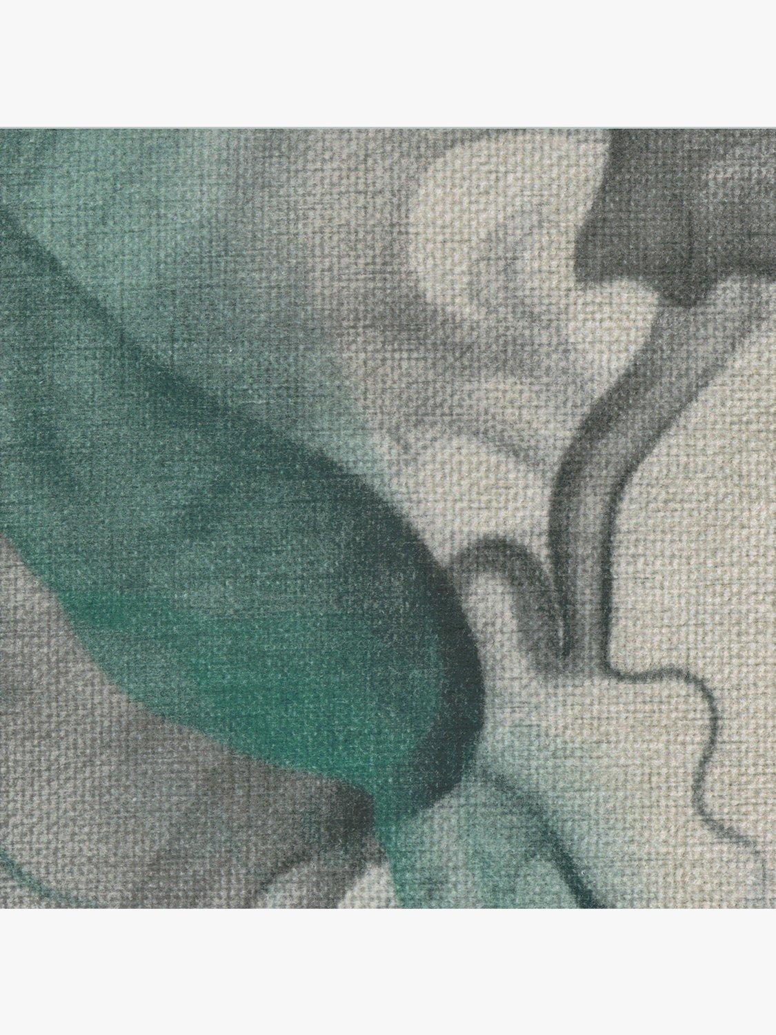 Ruggable Aurora rug Teal Grey 90x60cm, imported from the UK