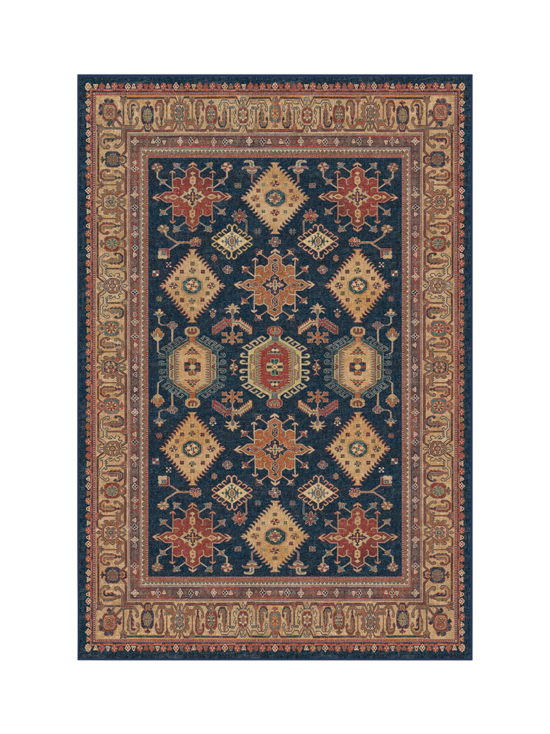 Ruggable Cambria Geometric Machine Washable Rug 90cm x 60cm