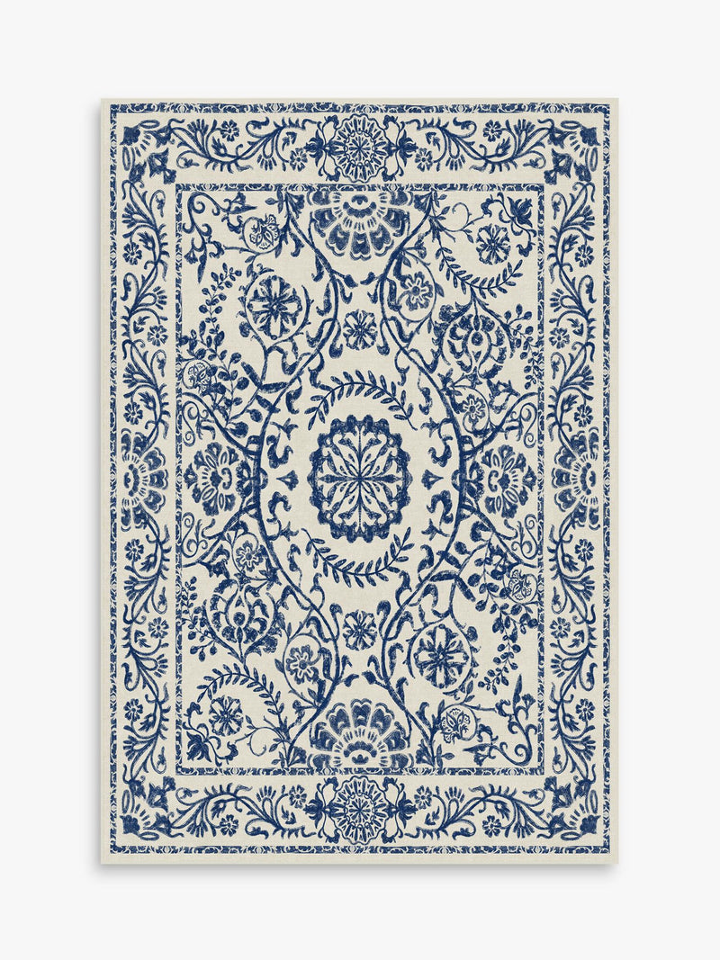 Ruggable Delphina Rug floral medallion design (British brand)