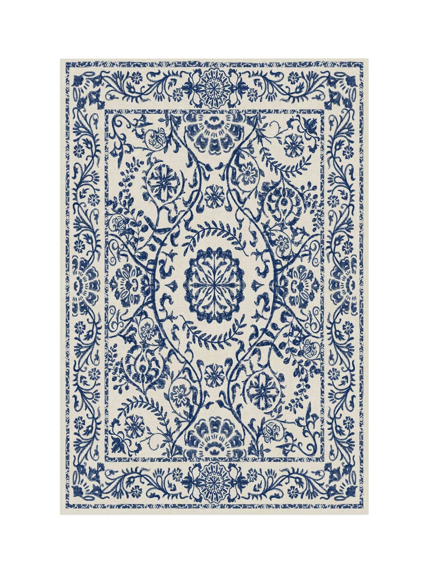 Ruggable Delphina Washable Floral Rug