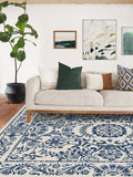 Ruggable Delphina Rug floral medallion design (British brand)
