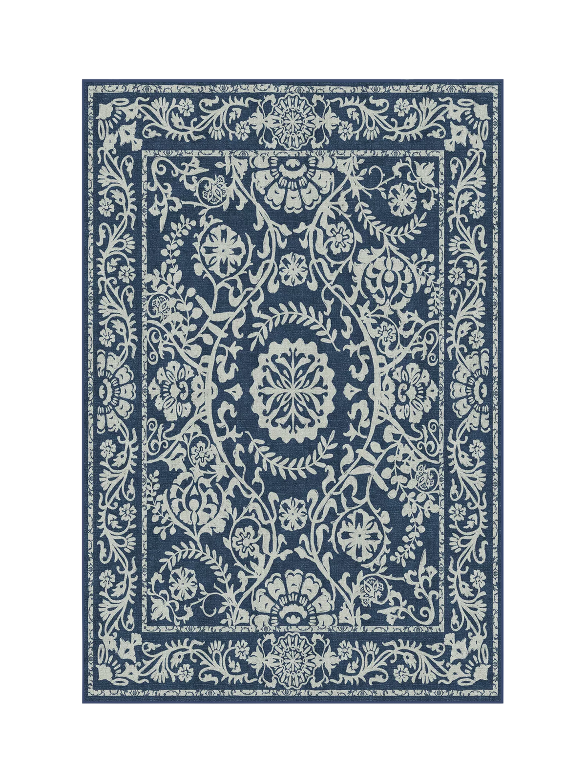 Ruggable Delphina Rug floral medallion design (British brand)