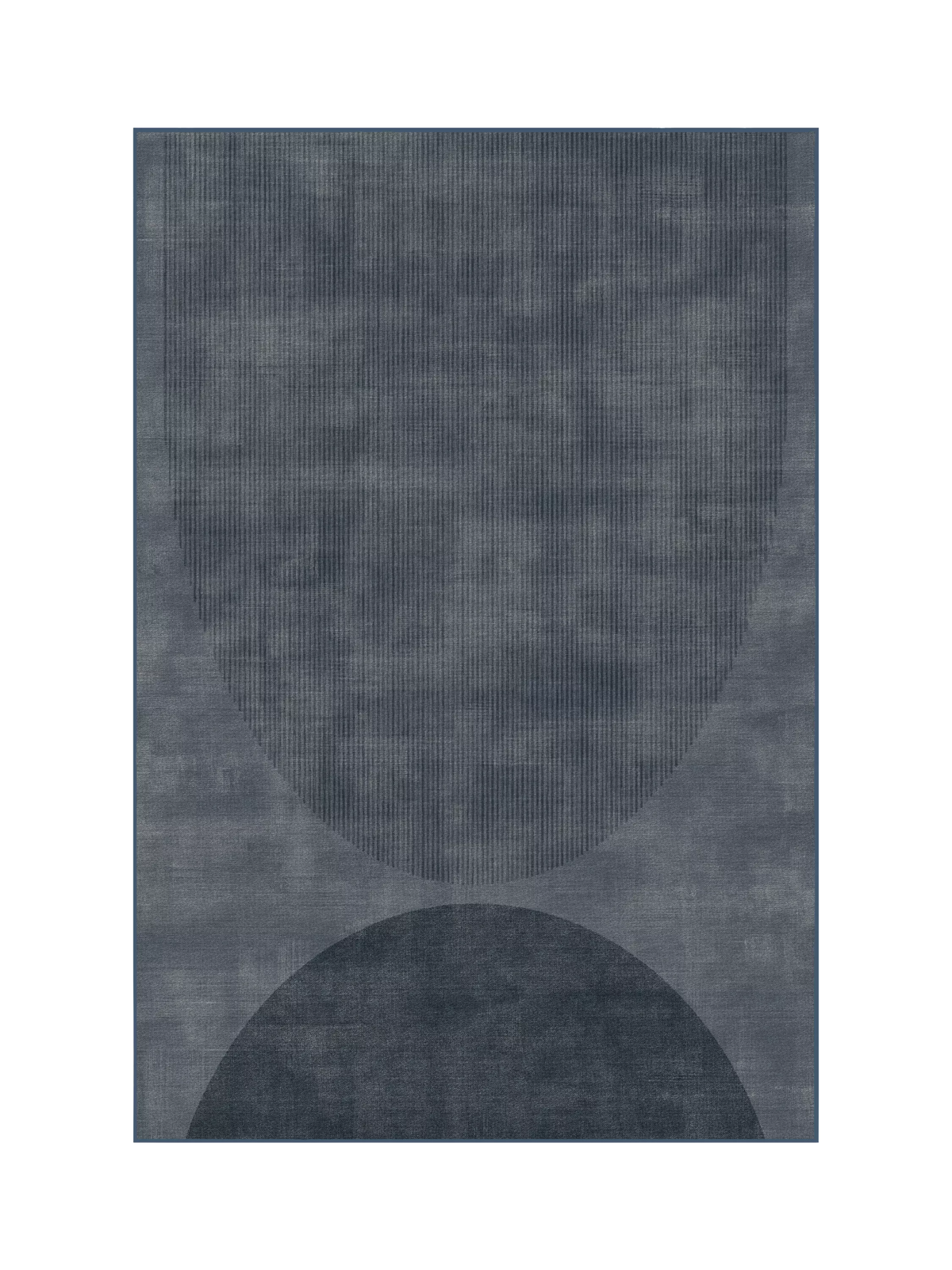 Ruggable Eclipse Rug, Navy, L90 x W60cm
