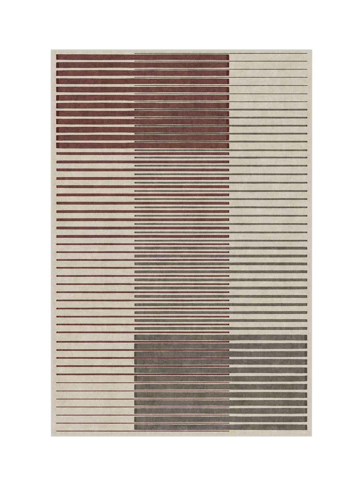 Ruggable Gradasi rectangular rug 185x120cm with ombre pattern, UK version