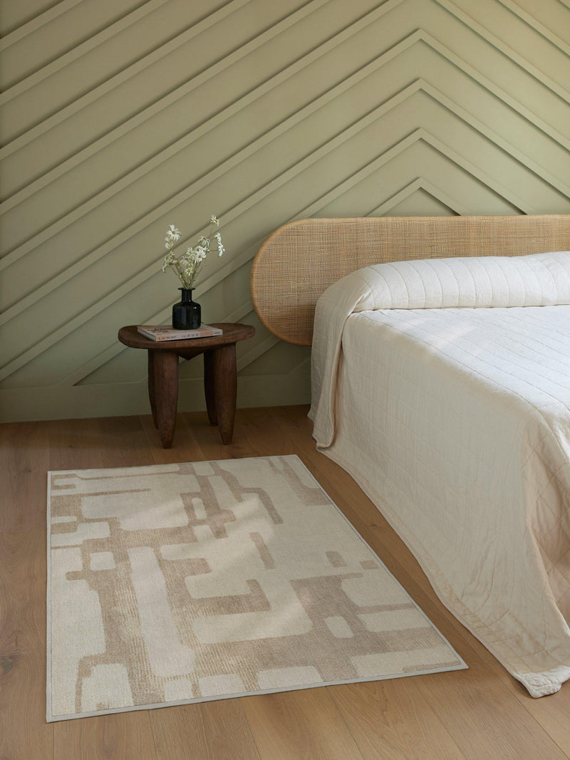 Ruggable Holme geometric rug 90x60cm, imported from the UK