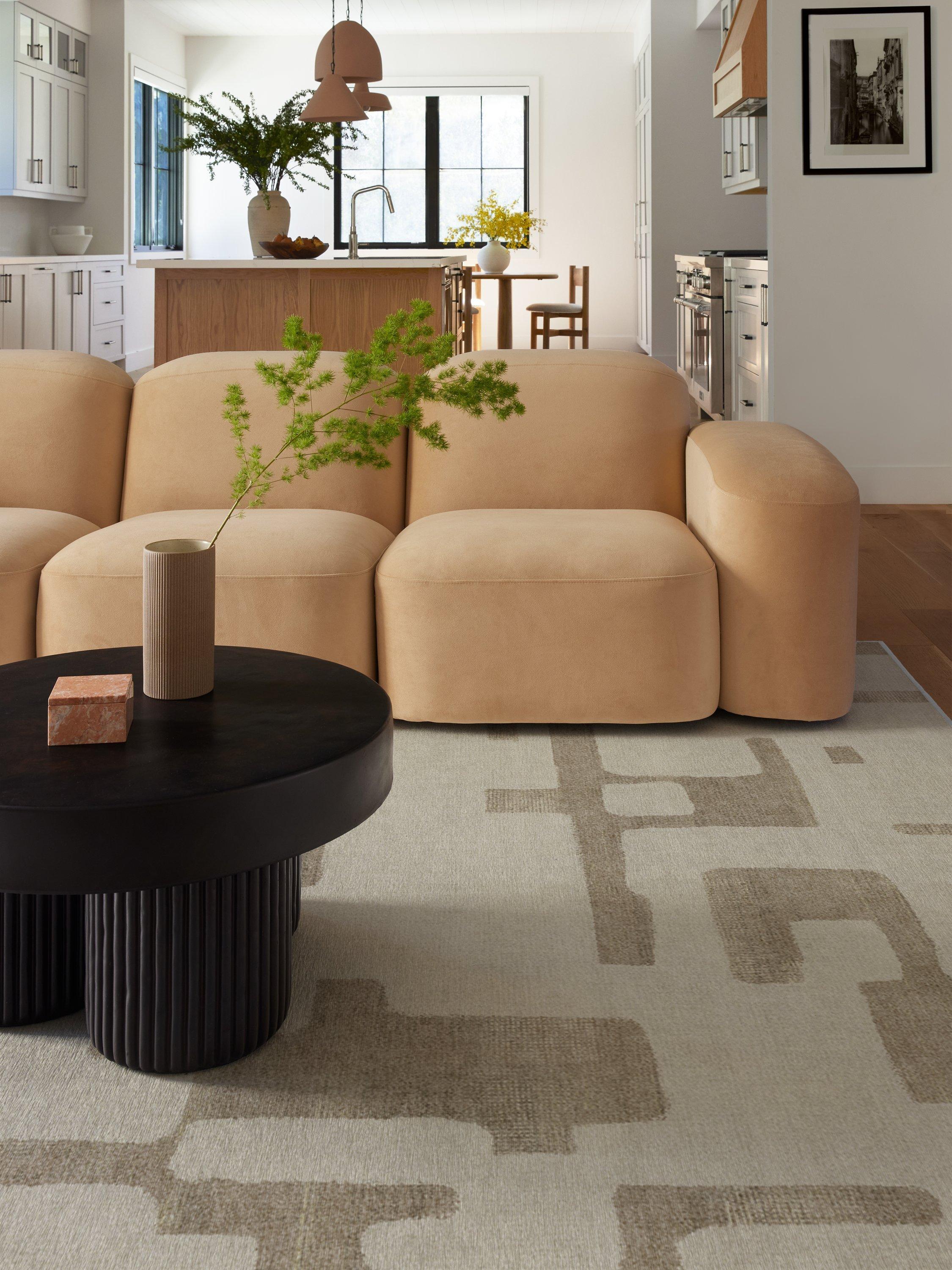 Ruggable Holme geometric rug 90x60cm, imported from the UK