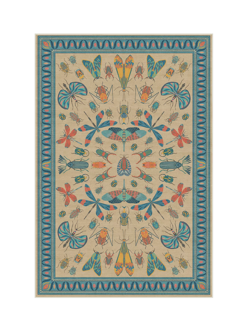 Ruggable Iris Apfel Flutterby Rectangular Rug 90x60cm