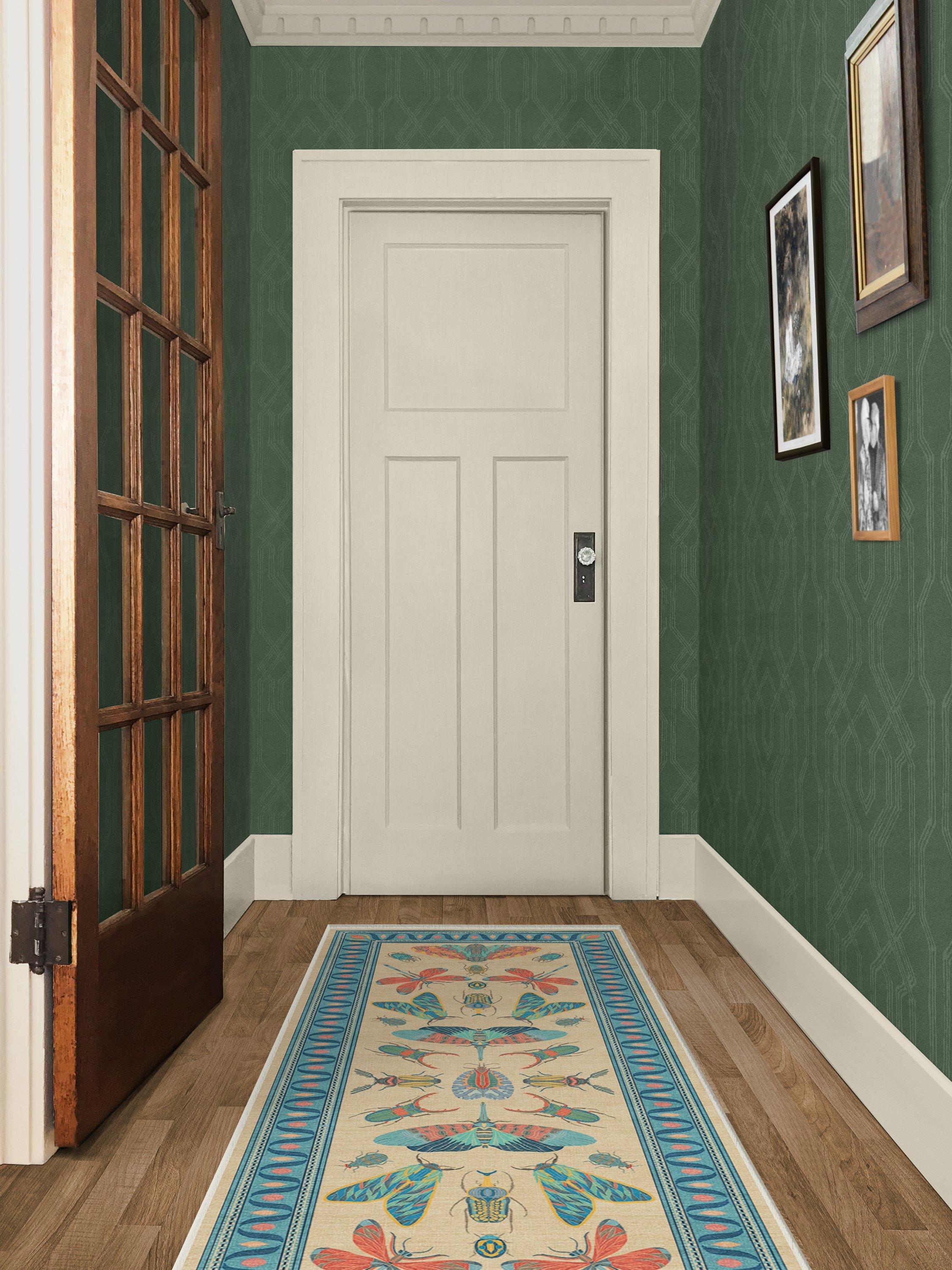 Ruggable Iris Apfel Flutterby rug 90x60cm - British product