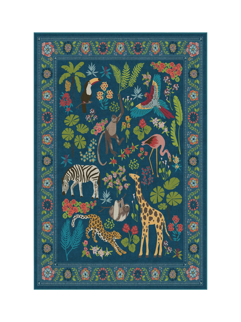 Ruggable Jingle Jungle rug 185x275cm, imported from the UK