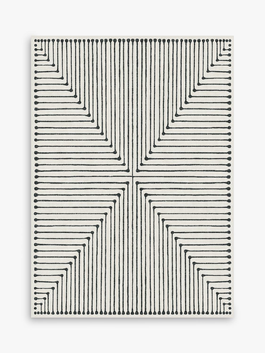 Ruggable Inkdrop rug 90x60cm (British brand)