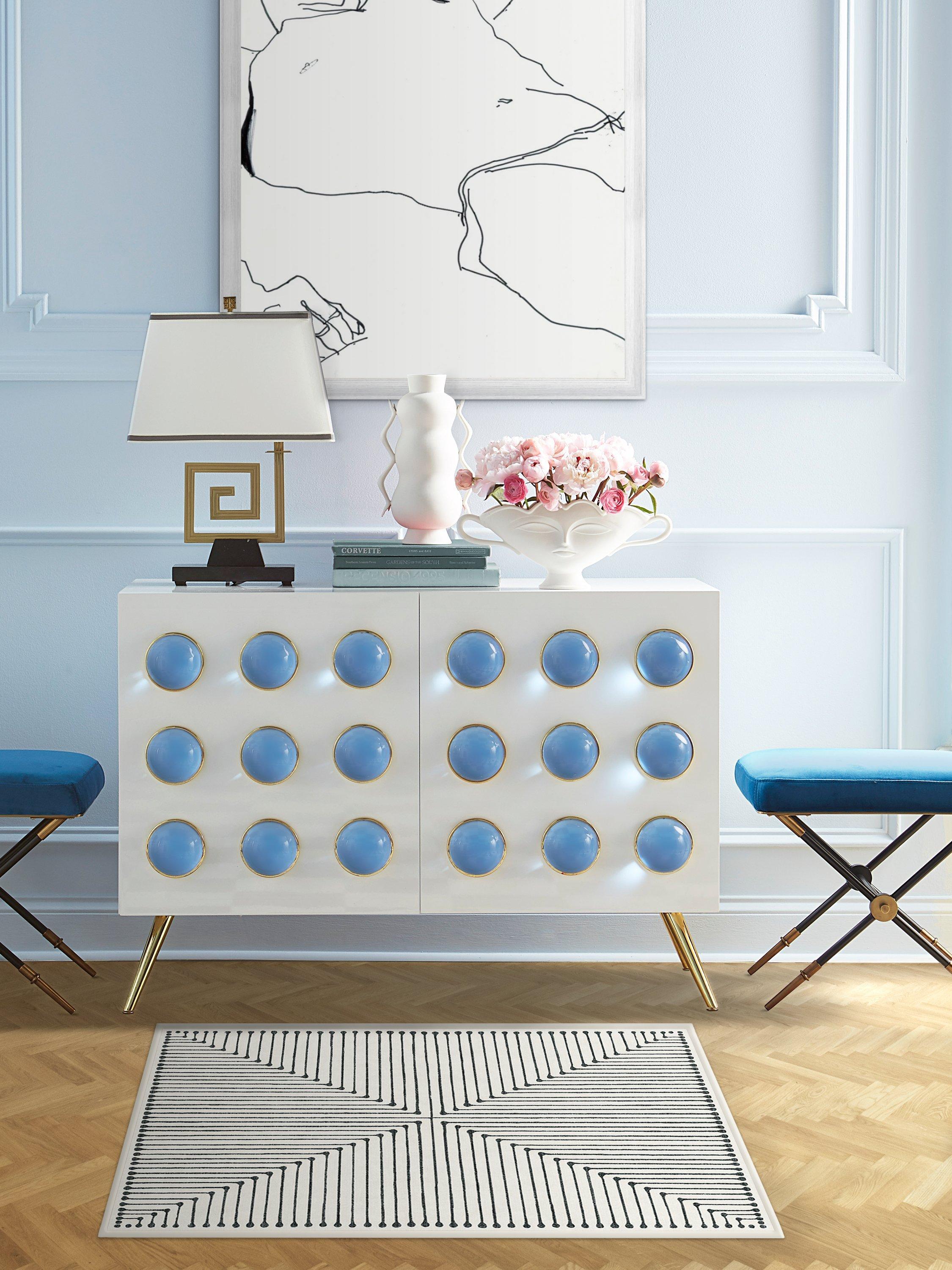 Ruggable Inkdrop rug 90x60cm (British brand)