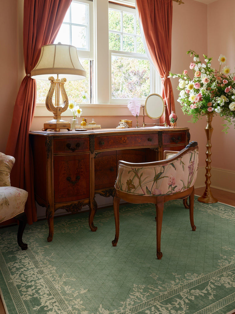 Ruggable Juliet rug floral 90x60cm (British brand)