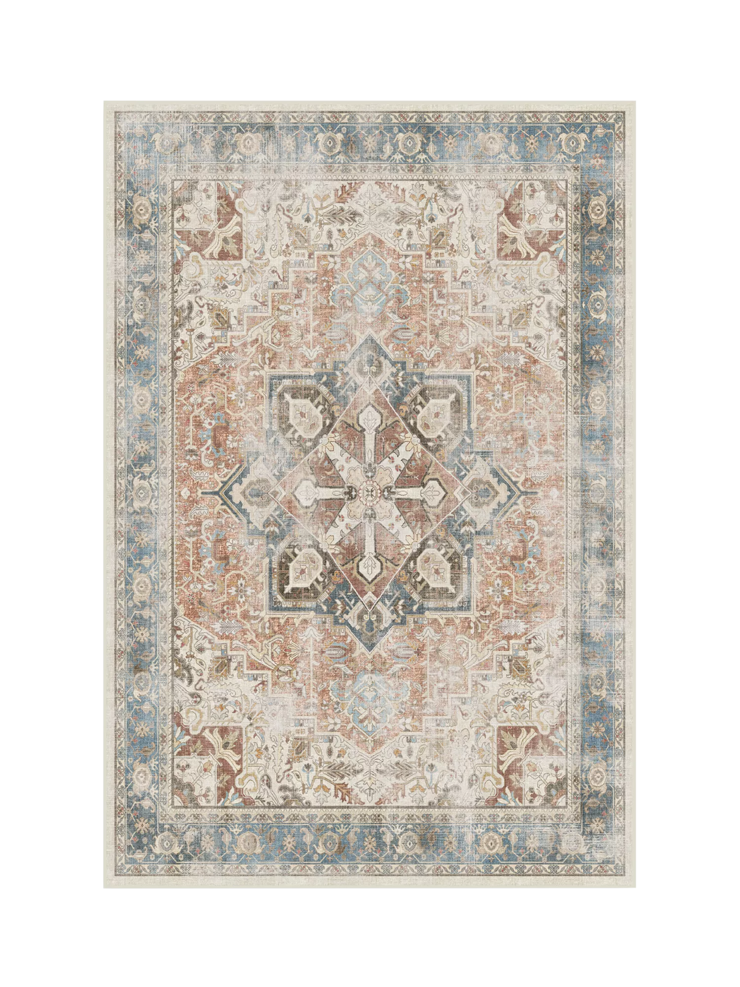 Ruggable Kamran Geometric Rug 90x60cm