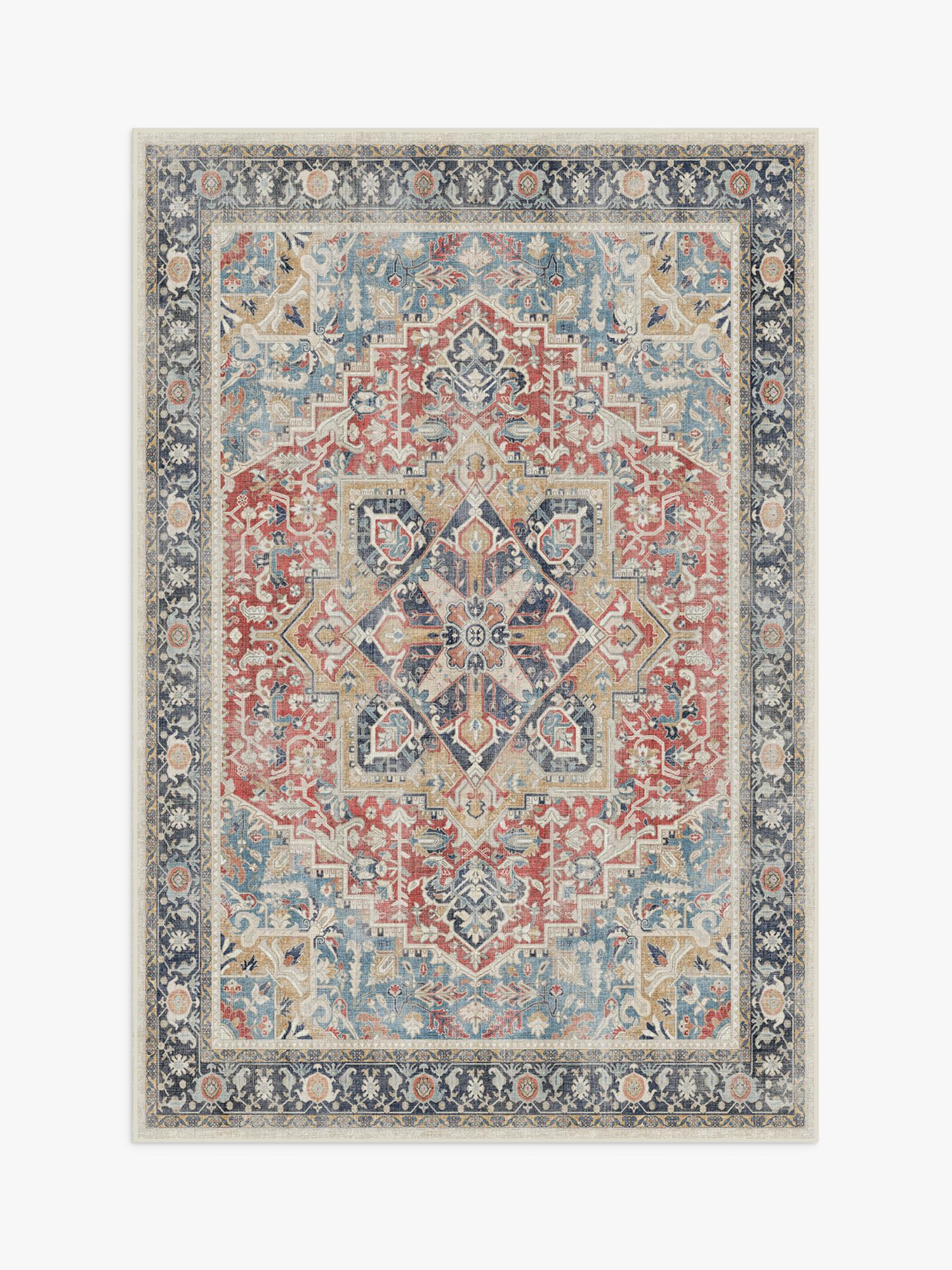 Ruggable Kamran rug geometric pattern 90x60cm - British product