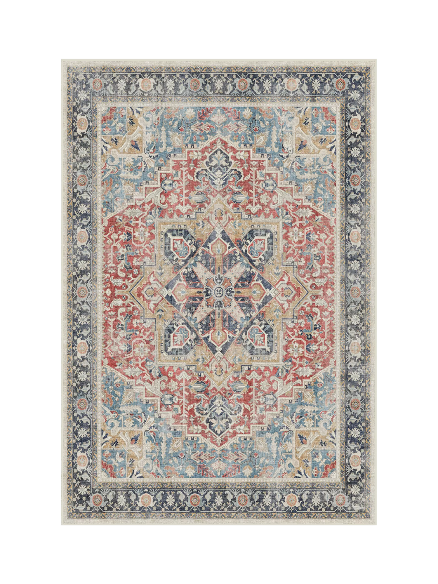 Ruggable Kamran Geometric Rug 90x60cm