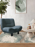 Ruggable rug Natural/Sage 90x60cm (British brand)
