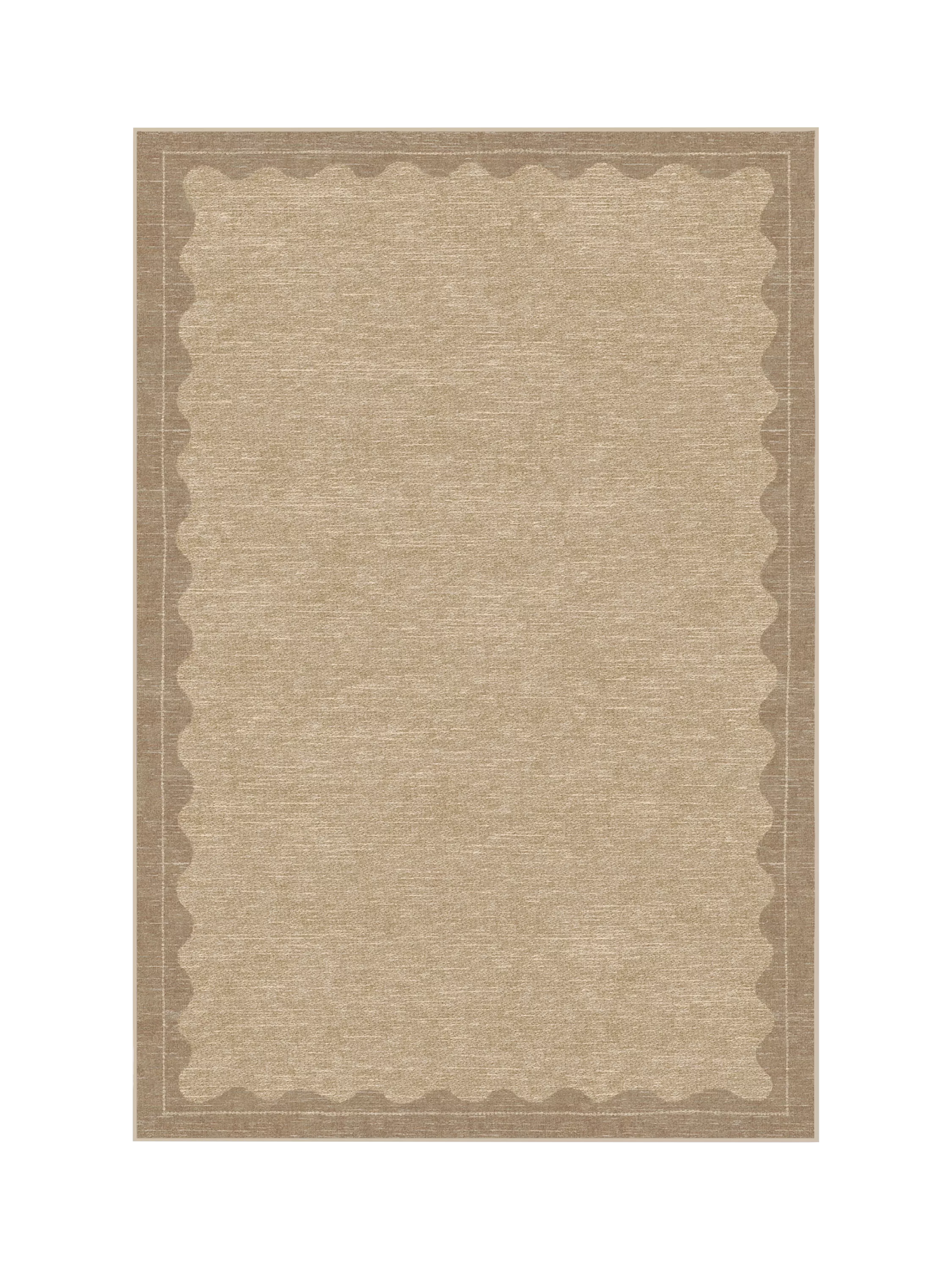 Ruggable Orla Tan rug 90x60cm, UK version