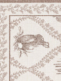 Ruggable Sanderson Squirrel and Hedgehog rug in Fawn, 90x60cm (British brand)