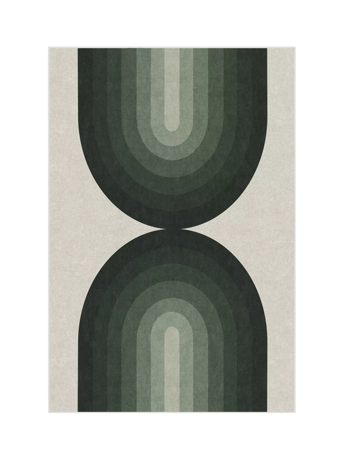 Ruggable Absida Rug, Sage, L90 x W60cm