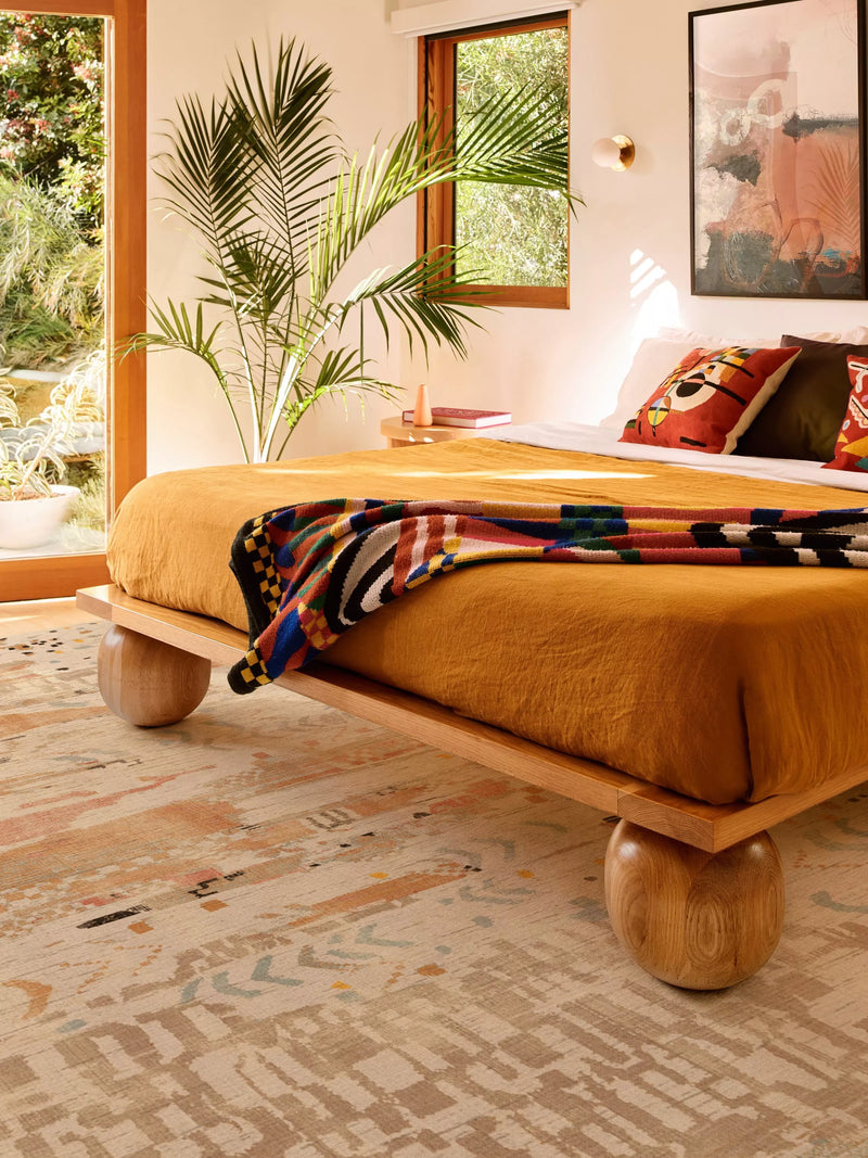 Ruggable Gaia multi rug 90x60cm, imported from the UK