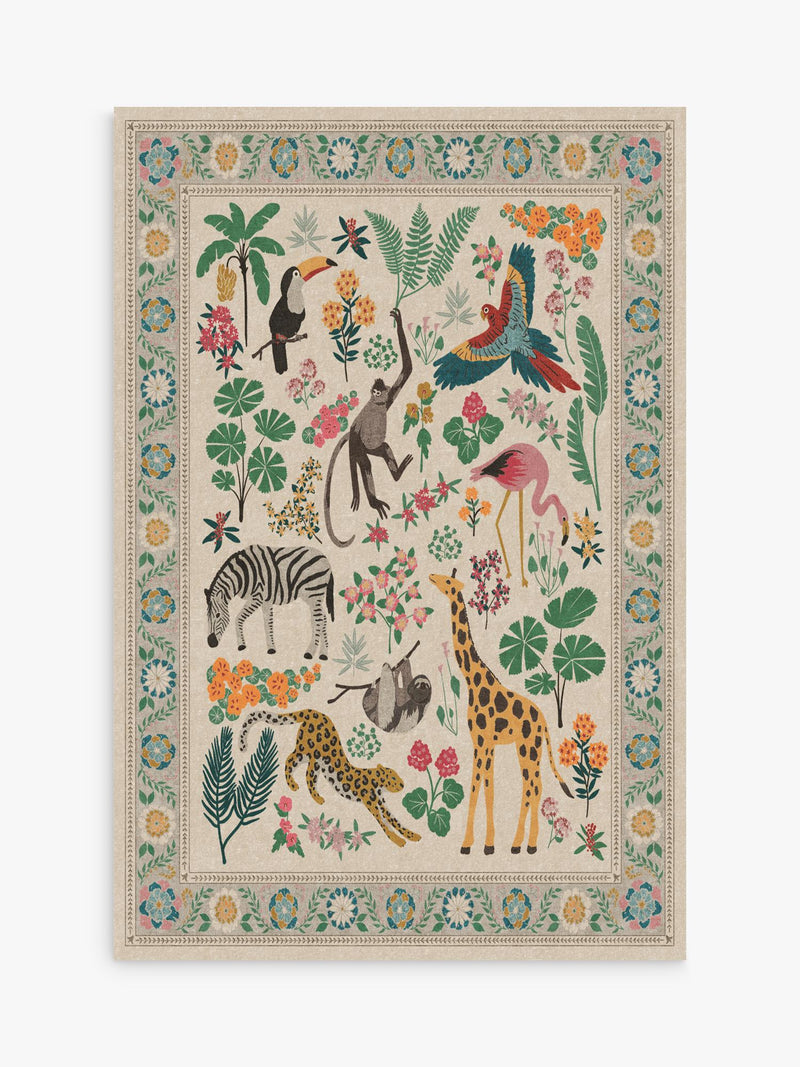 Ruggable Jingle Jungle rug 185x275cm, imported from the UK