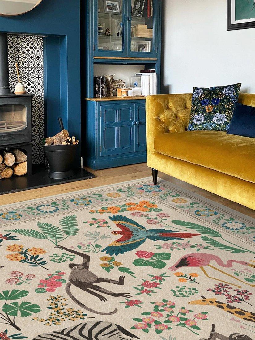 Ruggable Jingle Jungle rug 185x275cm, imported from the UK