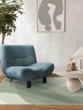 Ruggable Kallan rug sage green 90x60cm - British product