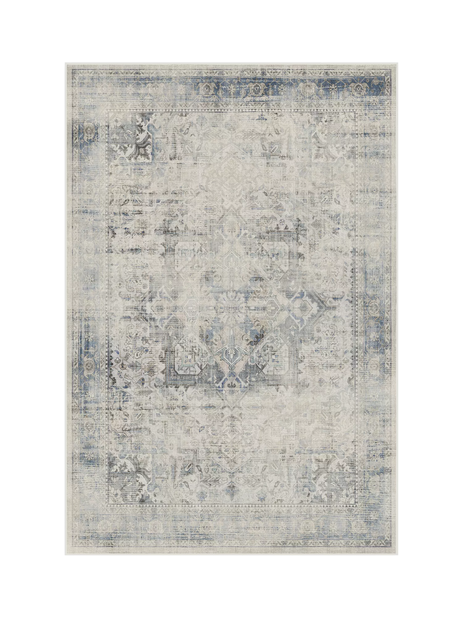 Ruggable Kamran rug geometric pattern 90x60cm - British product