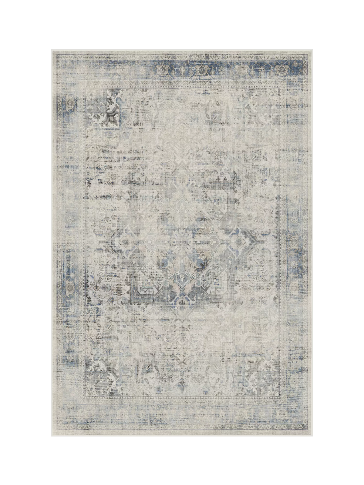 Ruggable Kamran rug geometric pattern 90x60cm - British product
