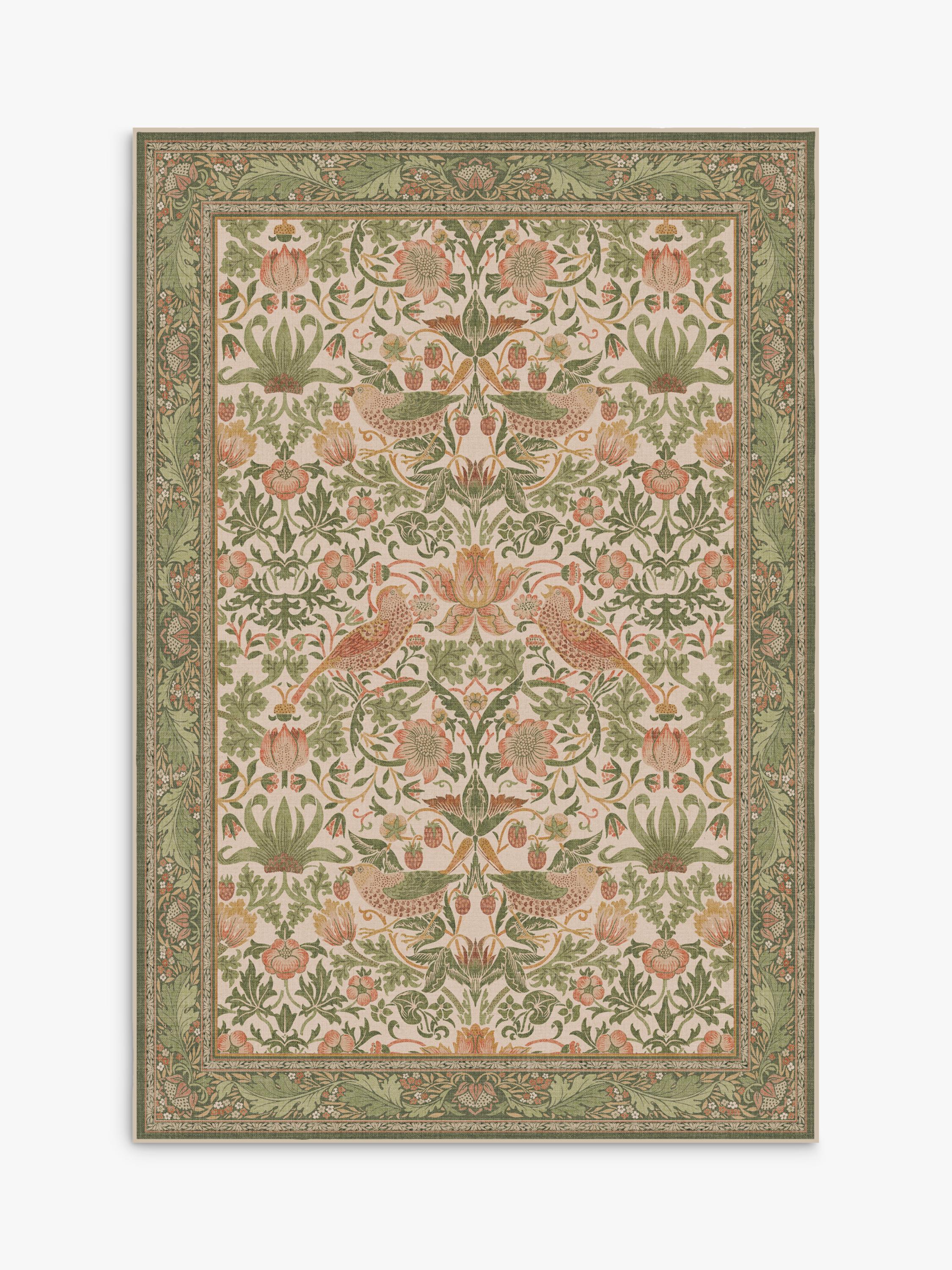 Ruggable Morris & Co. Strawberry Thief rug, UK version