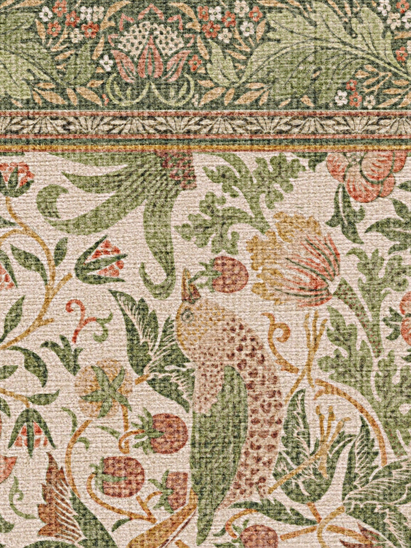 Ruggable Morris & Co. Strawberry Thief rug, UK version