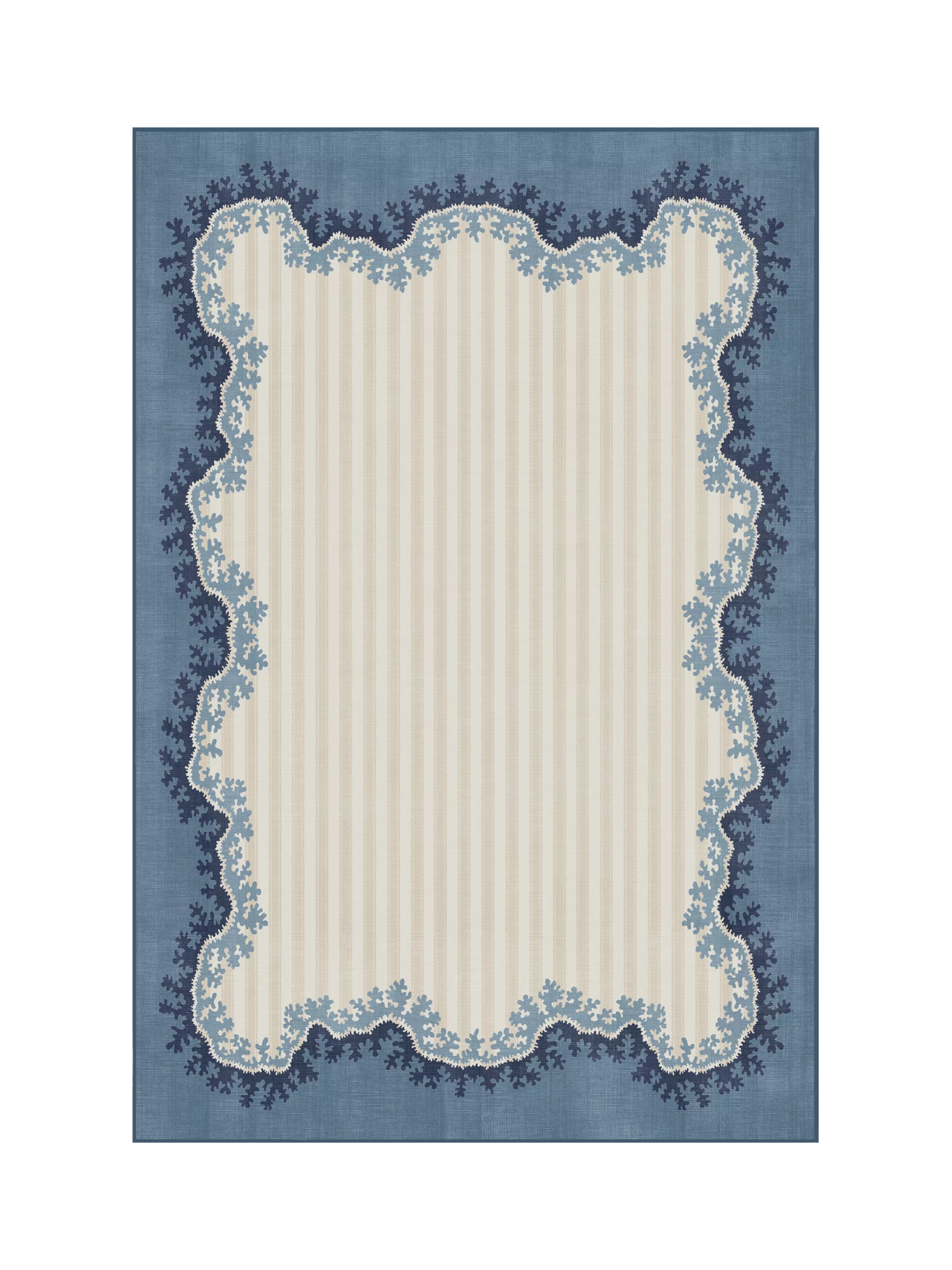 Ruggable Oxbow rug stripe design, UK version
