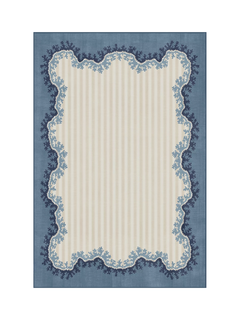 Ruggable Oxbow rug stripe design, UK version