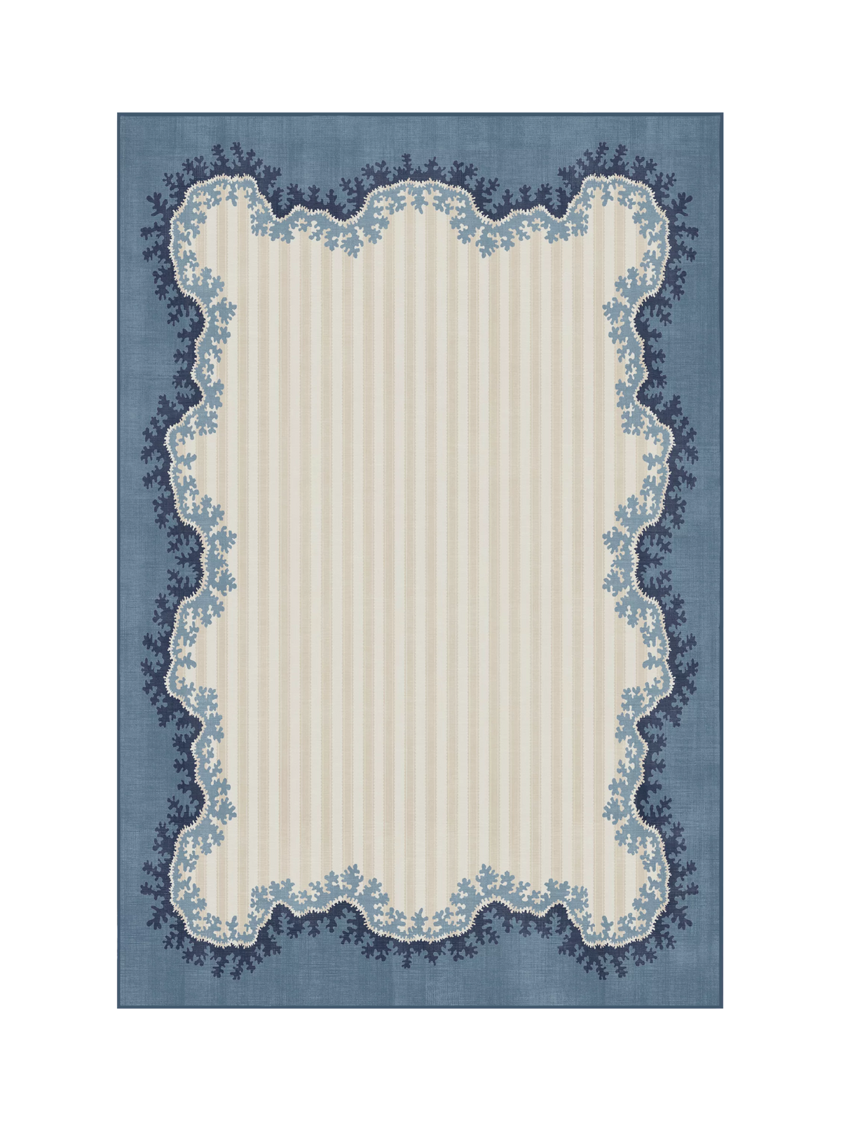 Ruggable Oxbow rug stripe design, UK version
