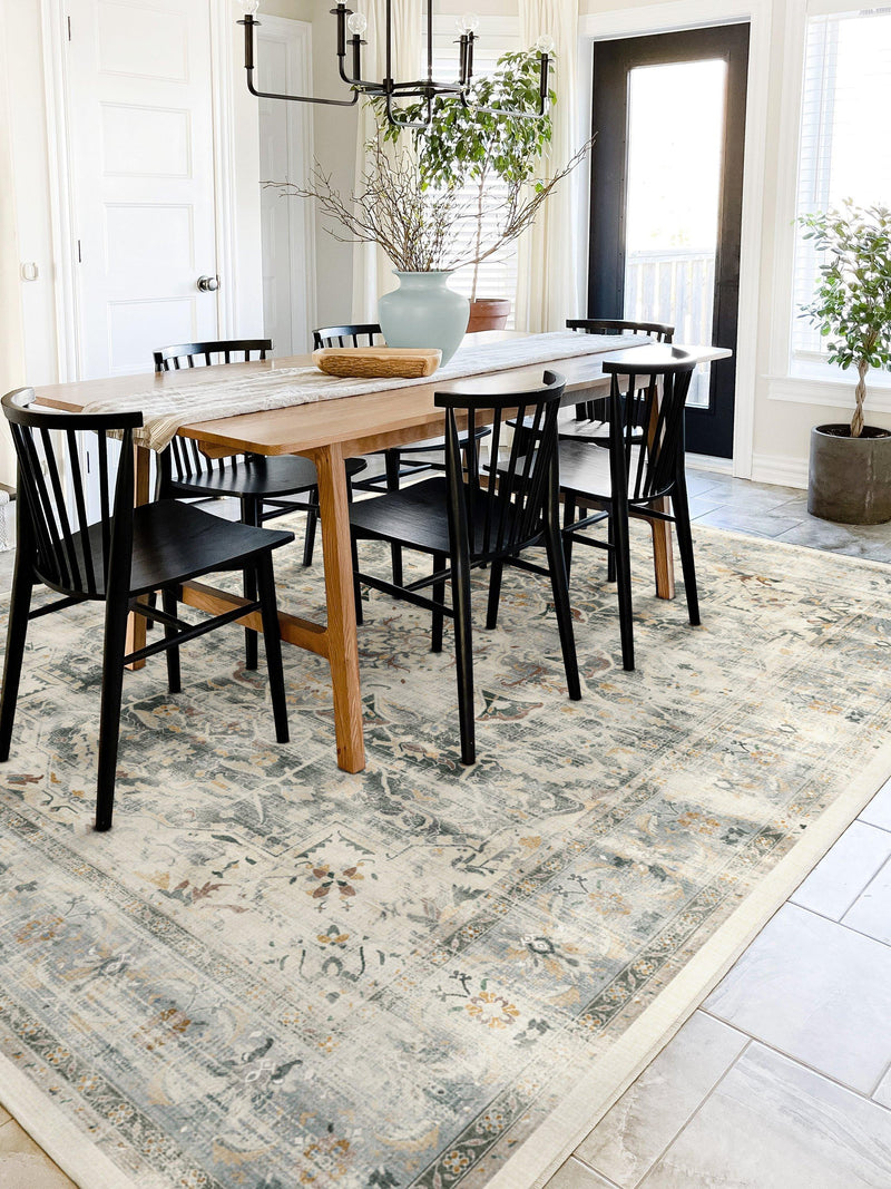 Ruggable Sarrah rug floral design - British product