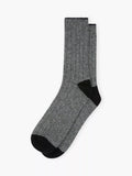 Brora stripe cashmere crew socks, British brand